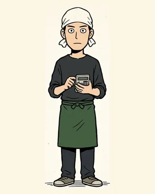 八百屋の兄ちゃん(生成AIのキャラクター)